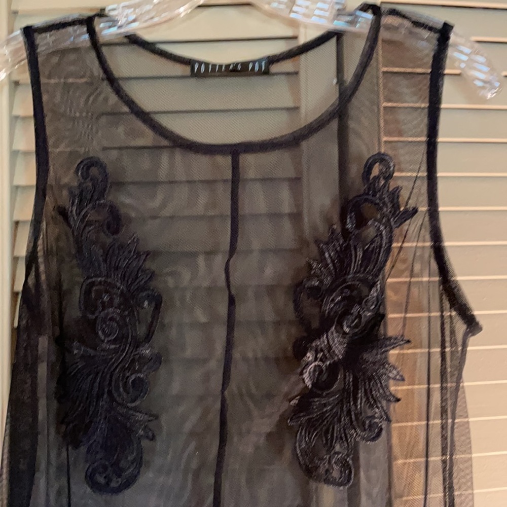 Sheer tunic - Picture 6 of 8